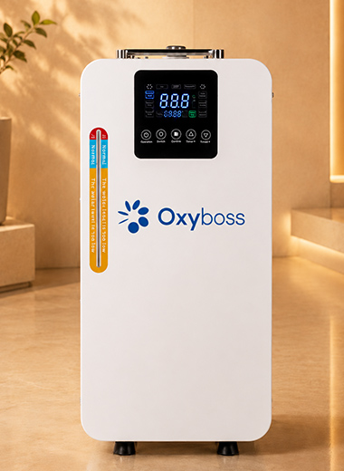 Hyperbaric oxygen chamber water-cooled air conditioner