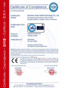 Certificates