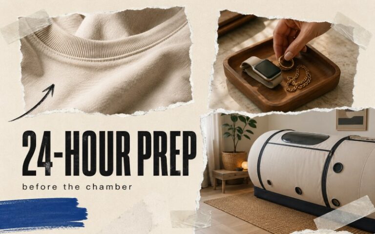 Cotton clothing, stored jewelry and a home hyperbaric chamber