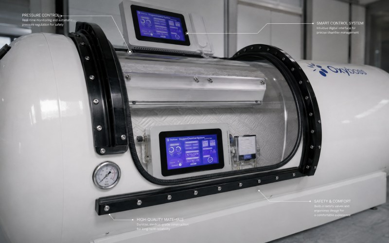 Hyperbaric chamber safety close-up