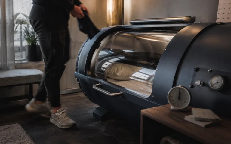 Hyperbaric chamber with session planning cues
