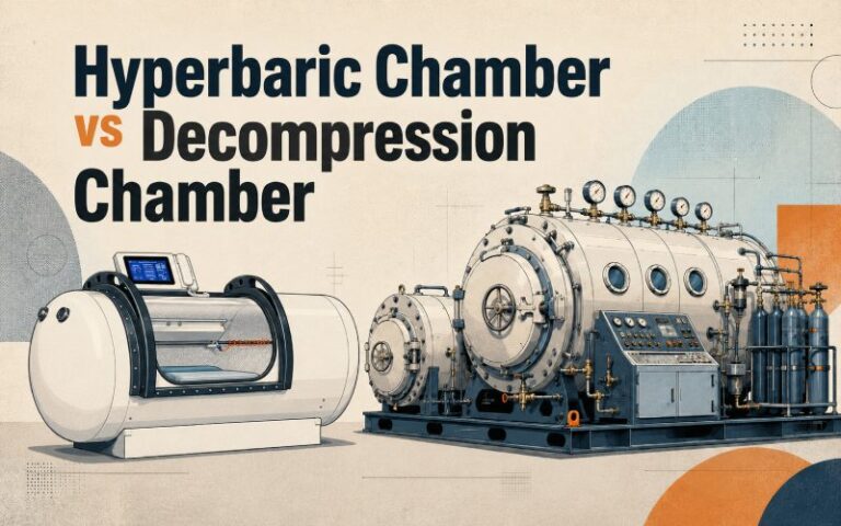 comparison of a hyperbaric chamber and decompression chamber