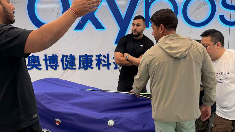 Venezuelan Customers Visit Oxyboss Factory