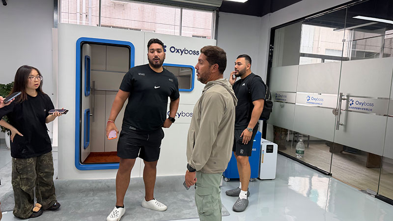 Venezuelan Customers Visit Oxyboss Factory