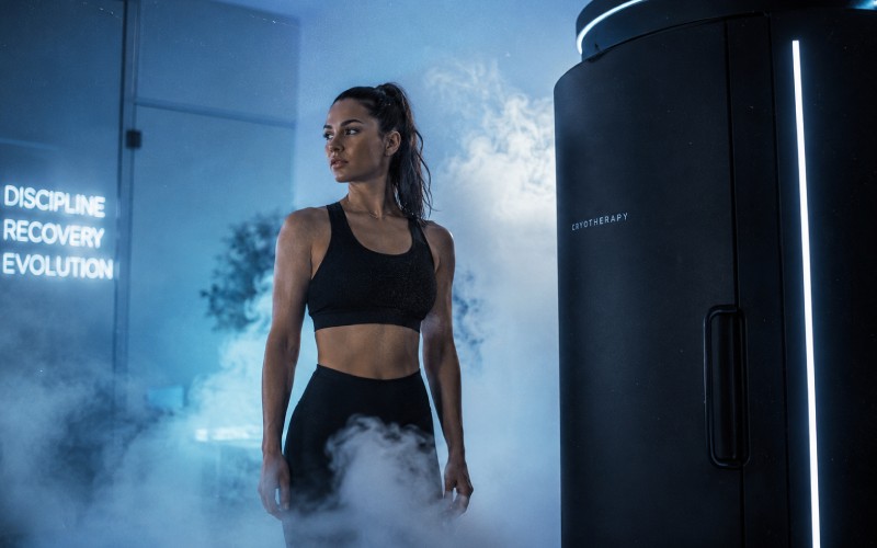 modern cryotherapy chamber