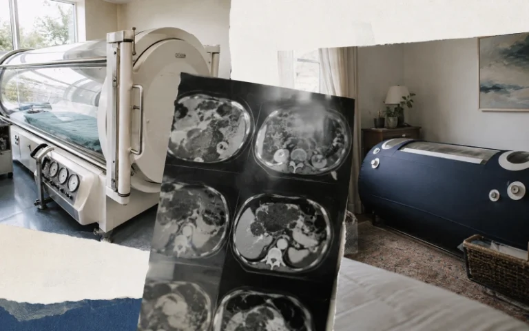 Cancer imaging with clinical and home chambers