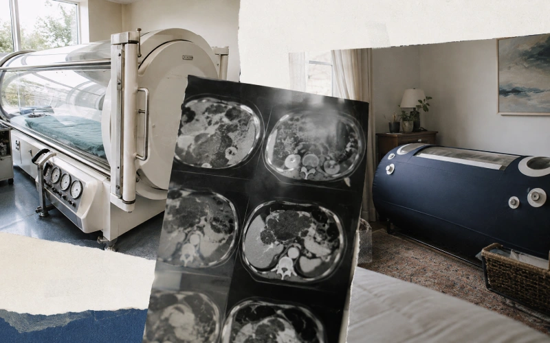 Cancer imaging with clinical and home chambers