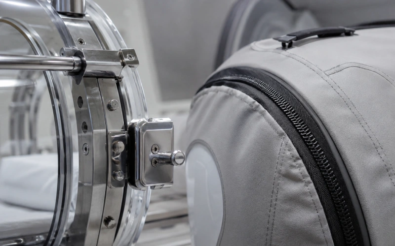 Hard and soft hyperbaric chamber materials