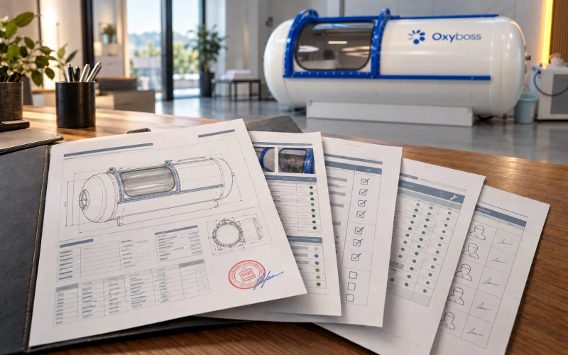 Hyperbaric chamber project documents prepared before go-live
