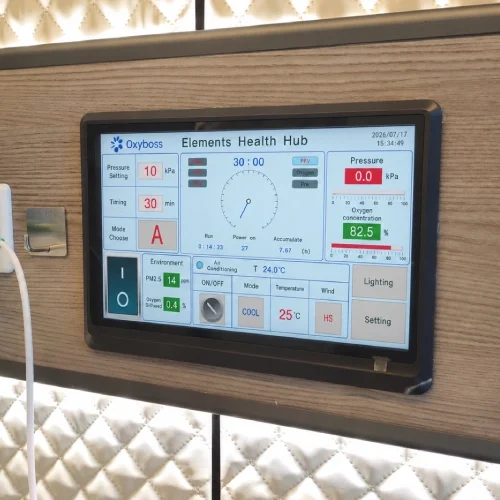 H301 hyperbaric chamber screen